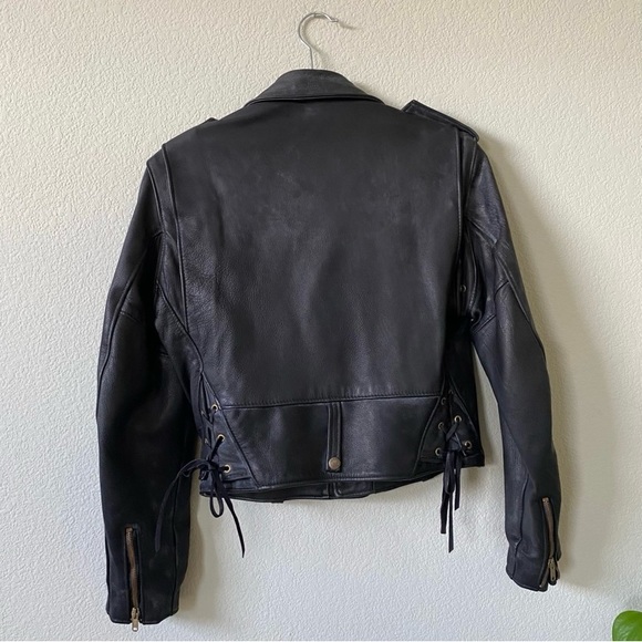 DKNY Leather Jacket made in USA - Picture 2 of 6